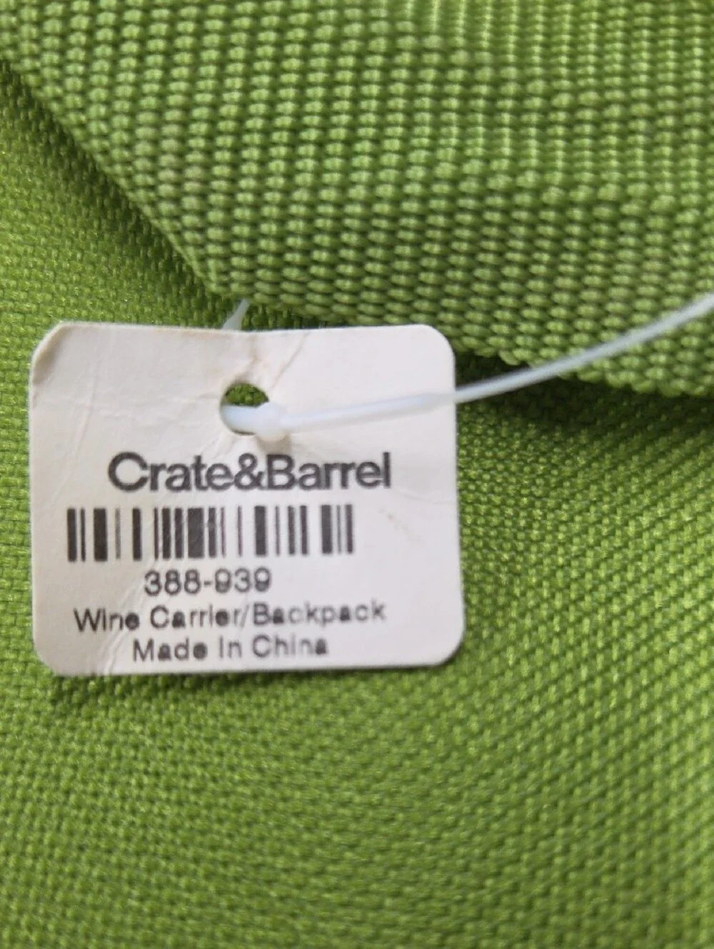 Crate&Barrel bright lime